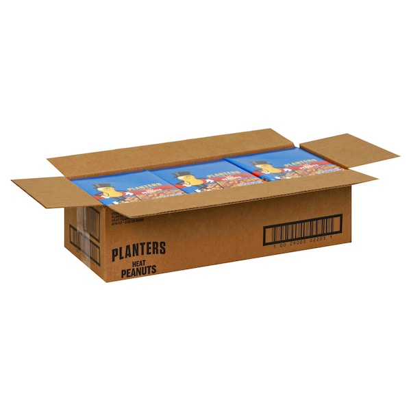 Planters Heat Peanut 2.25 Oz. Tube, PK45